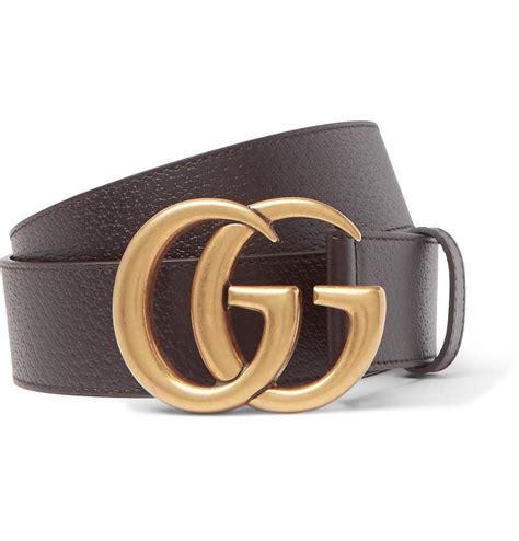 gucci dark brown belt|brown gucci belt for sale.